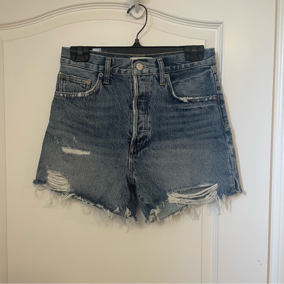 Agolde Dee High Rise Shorts - Picture 7 of 11